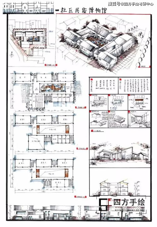 500 张精品分类建筑快题高清扫描版作品免费领取